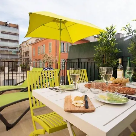 F2 Terrasse, Moderne, Hyper Centre, Clim, Ascenseur- Dubouchage * Nice