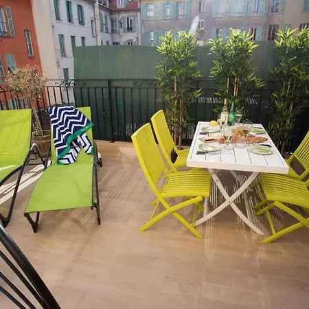 Apartment F2 Terrasse, Moderne, Hyper Centre, Clim, Ascenseur- Dubouchage