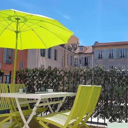 Apartament F2 Terrasse, Moderne, Hyper Centre, Clim, Ascenseur- Dubouchage