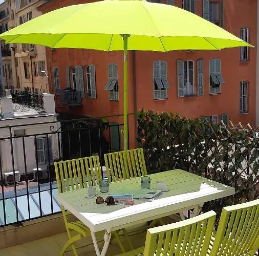 F2 Terrasse, Moderne, Hyper Centre, Clim, Ascenseur- Dubouchage * 니스