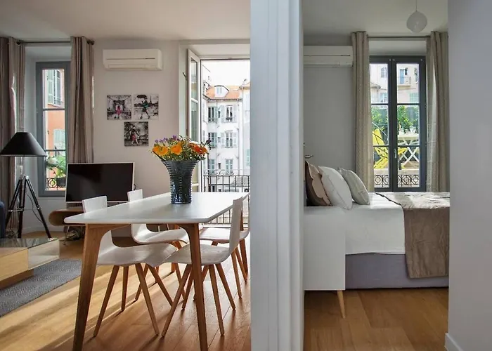 F2 Terrasse, Moderne, Hyper Centre, Clim, Ascenseur- Dubouchage 니스