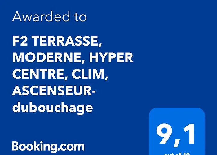F2 Terrasse, Moderne, Hyper Centre, Clim, Ascenseur- Dubouchage Nice